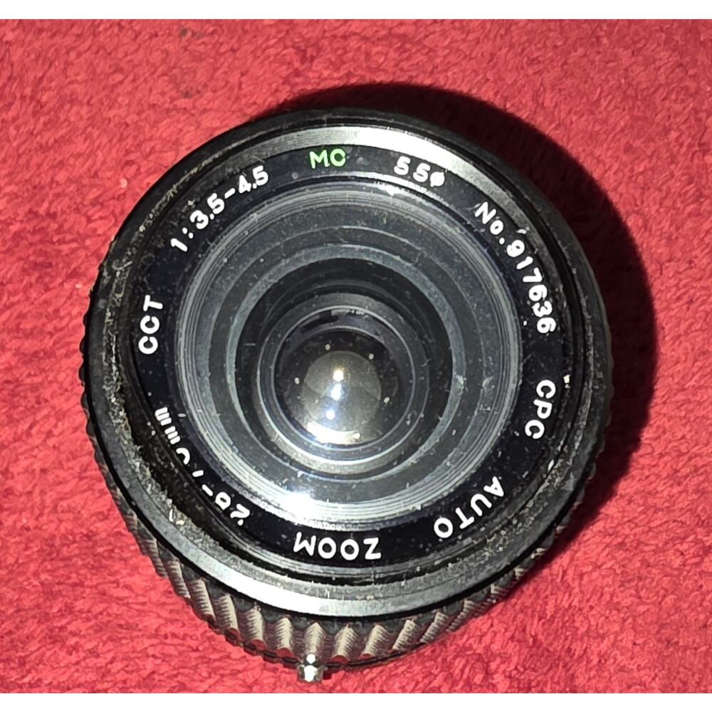 CPC Auto Zoom 35-70mm f/3.5-4.5 MC Macro Lens Pentax K Mount As-Is